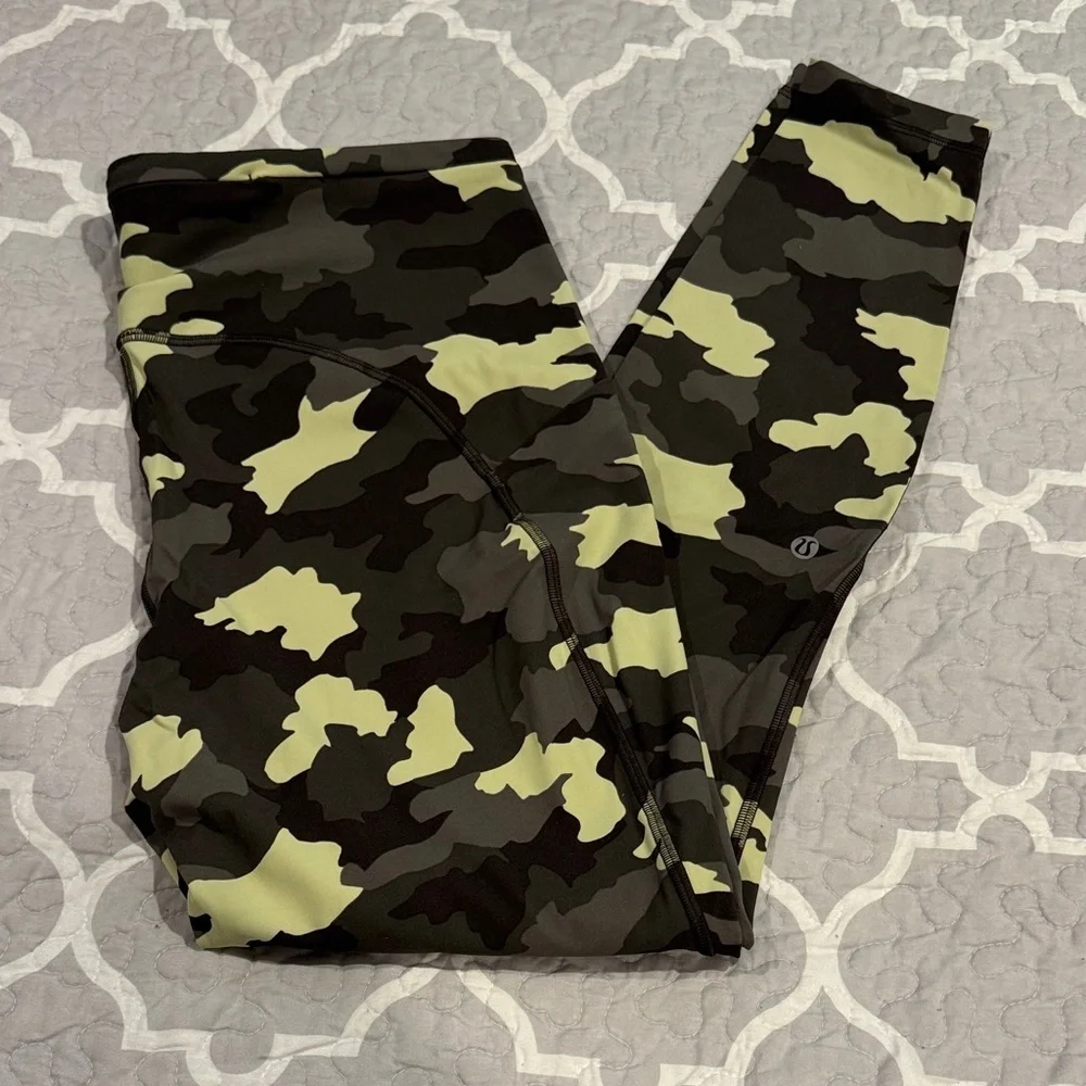 Lululemon Athletica Camouflage Leggings